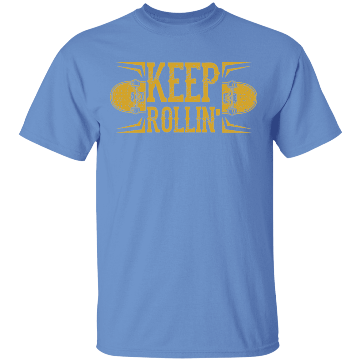 Keep Rollin' Skateboarding Skateboard T-Shirt