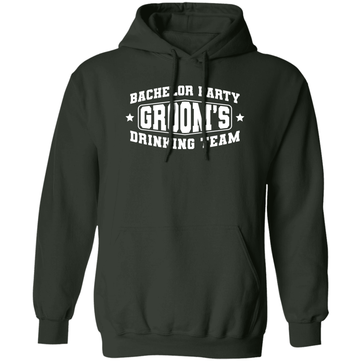 Bachelor Party Groom’s Drinking Team Funny Hoodie