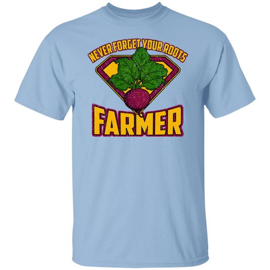 Never Forget Your Roots Farmer T-Shirt