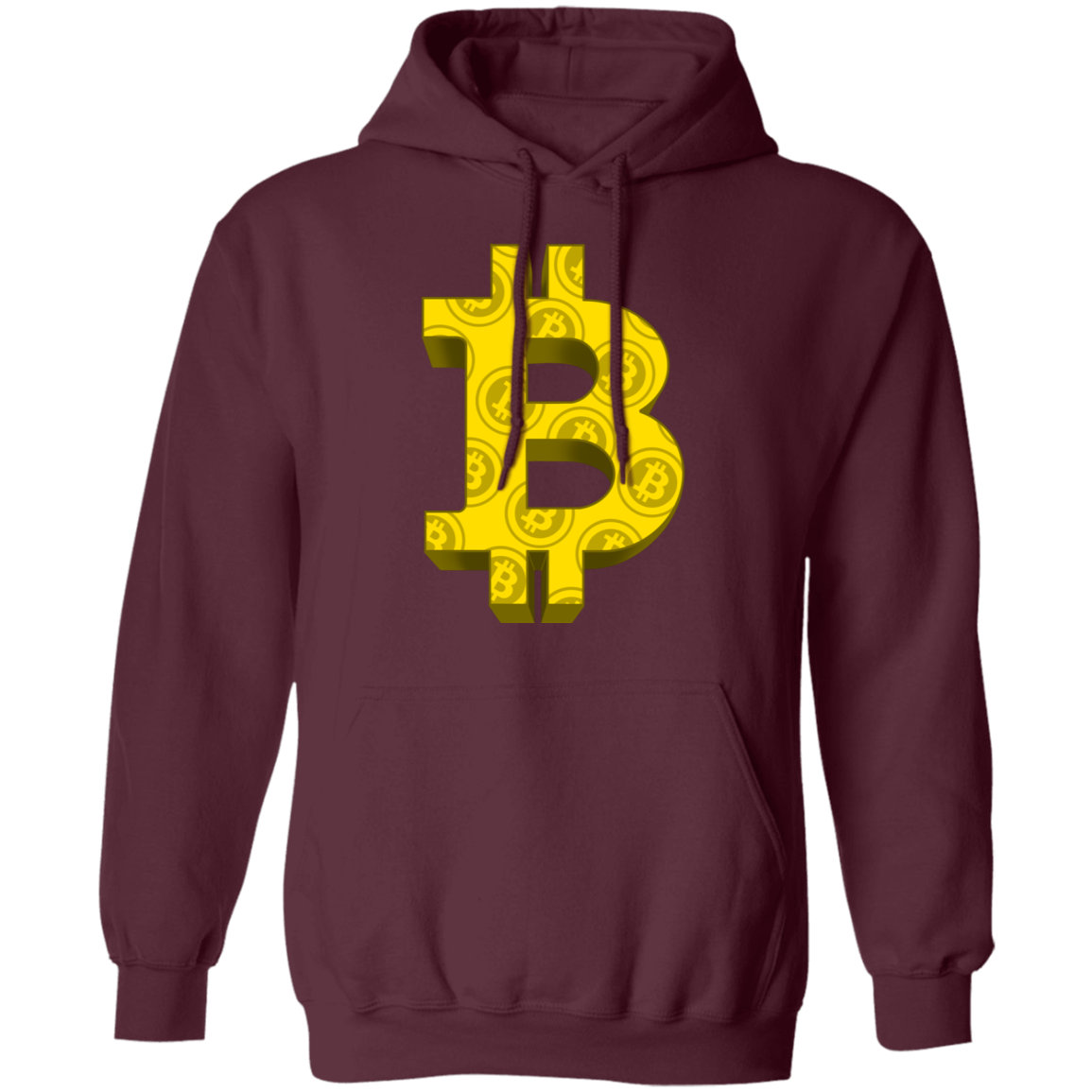 Designer Bitcoin Hodl Cryptocurrency BTC Pullover Hoodie