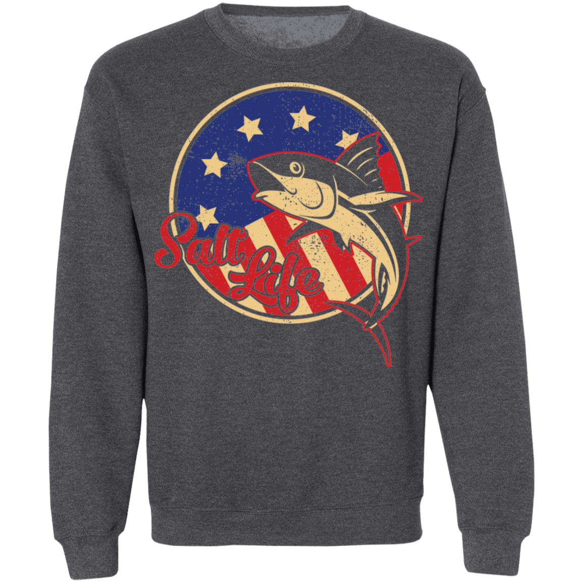 Salt Life Fishing Crewneck Sweatshirt