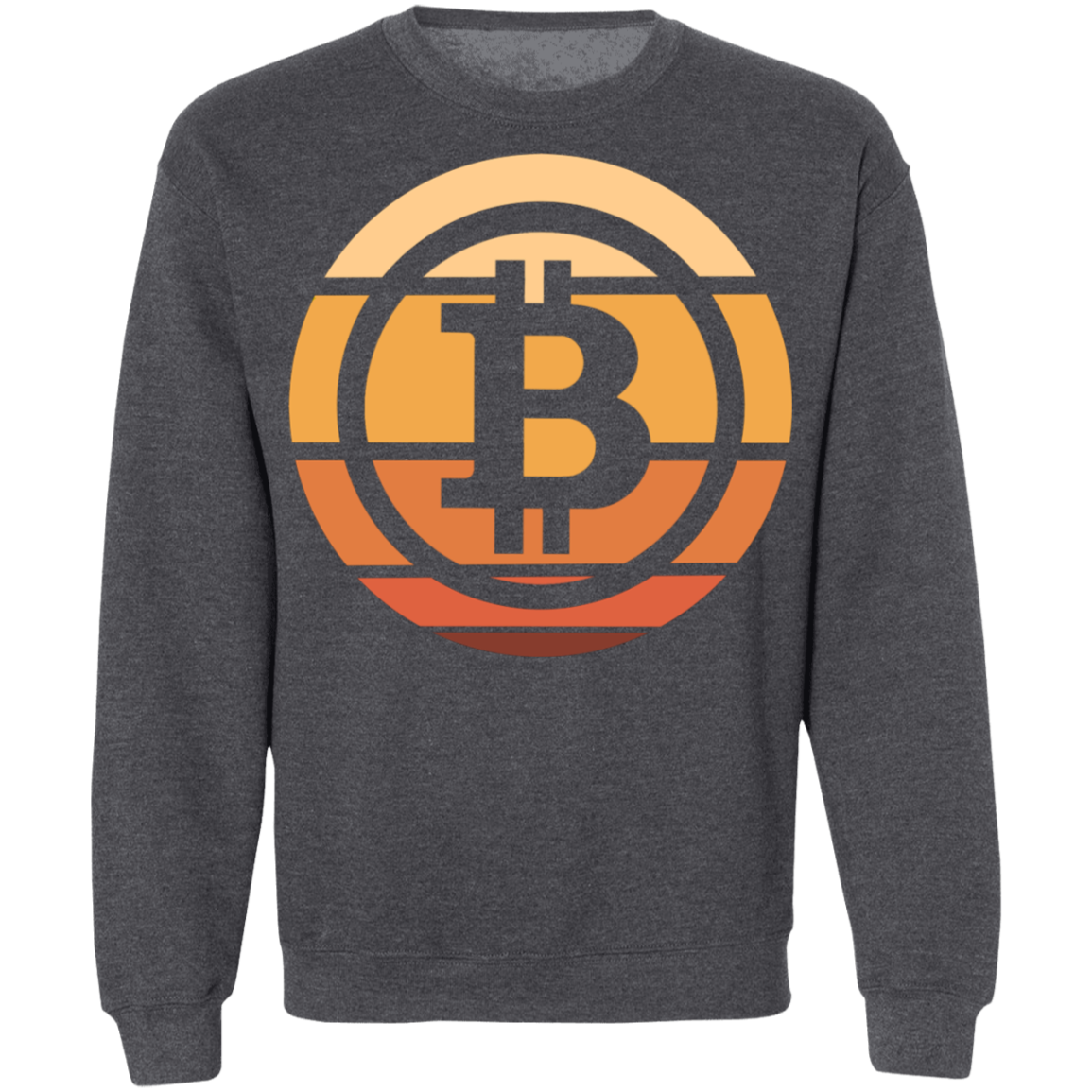 Bitcoin Hodl Cryptocurrency BTC Crewneck Sweatshirt