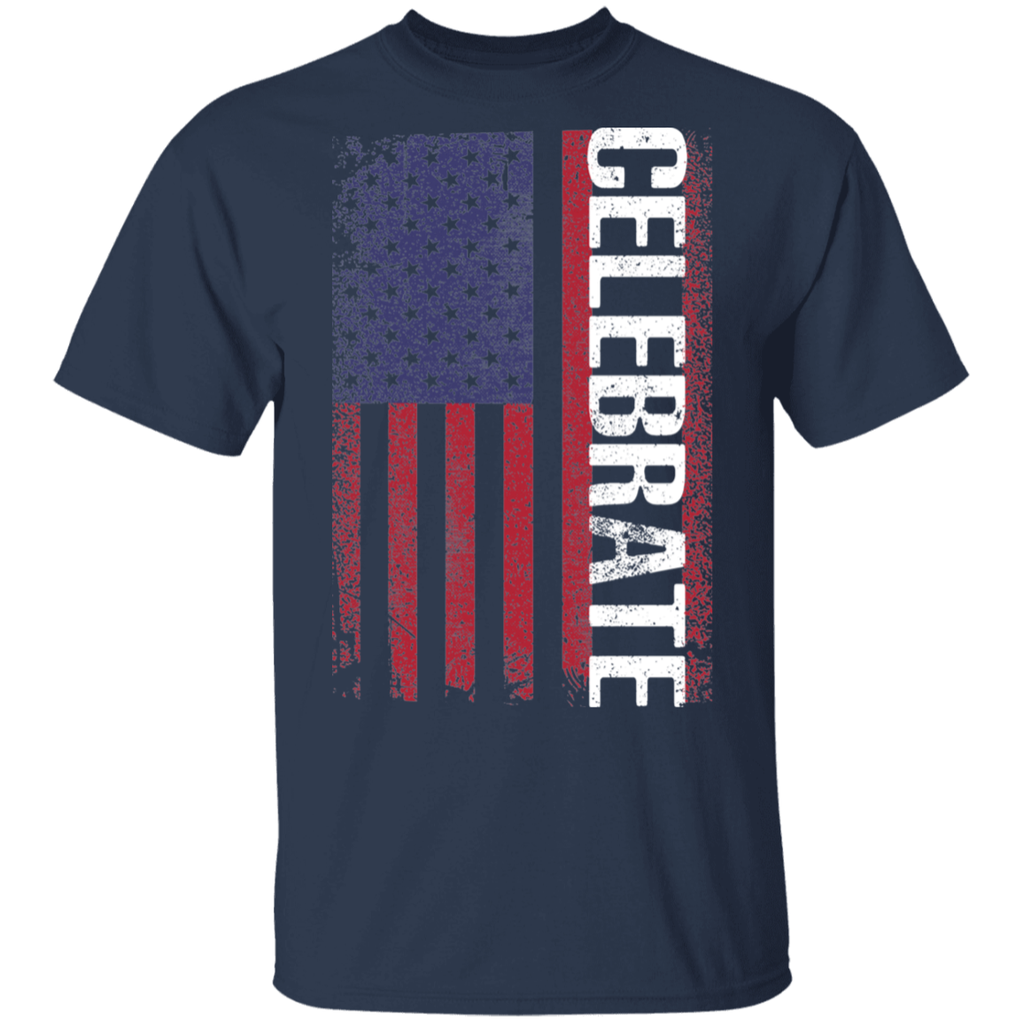 Celebrate American Flag USA T-Shirt