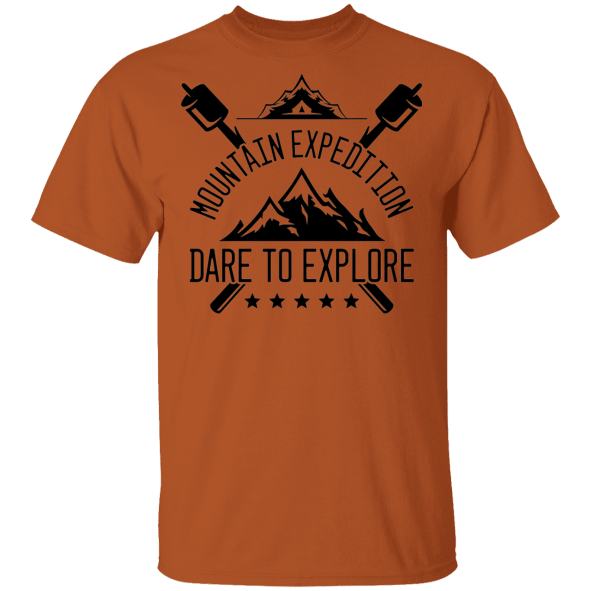 Mountain Expedition Dare to Explore Camping T-Shirt