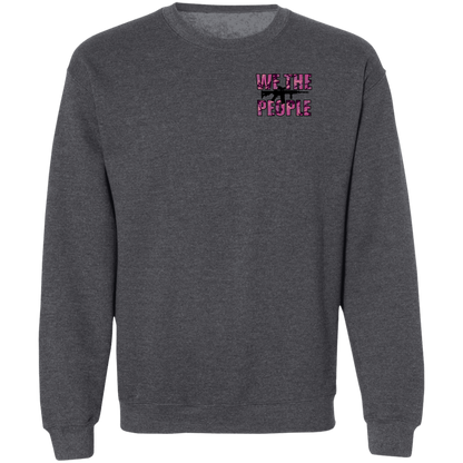 We the People United We Stand Double Sided Crewneck Sweatshirt