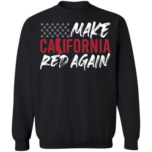Make California Red Again Republican Crewneck Sweatshirt