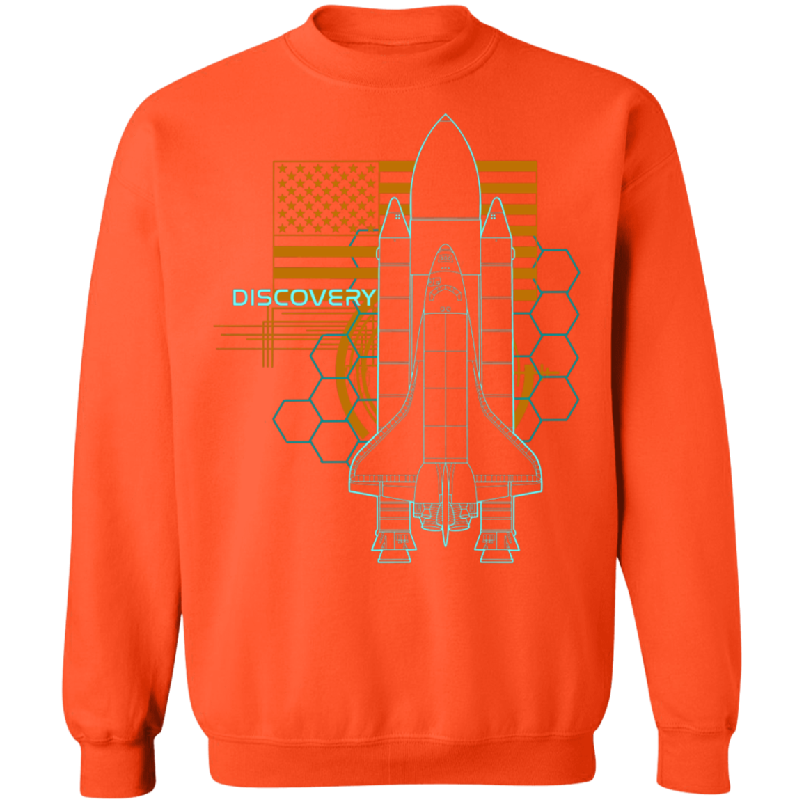 American Space Shuttle Discovery Crewneck Sweatshirt