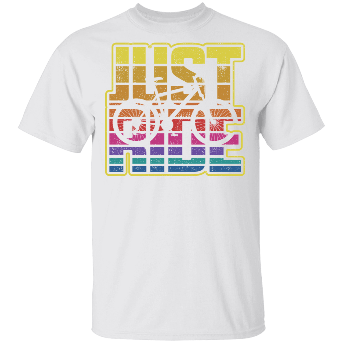 Just Ride Biking Mountain Bike T-Shirt