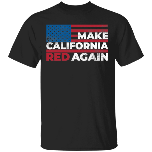 Make California Red Again Republican T-Shirt