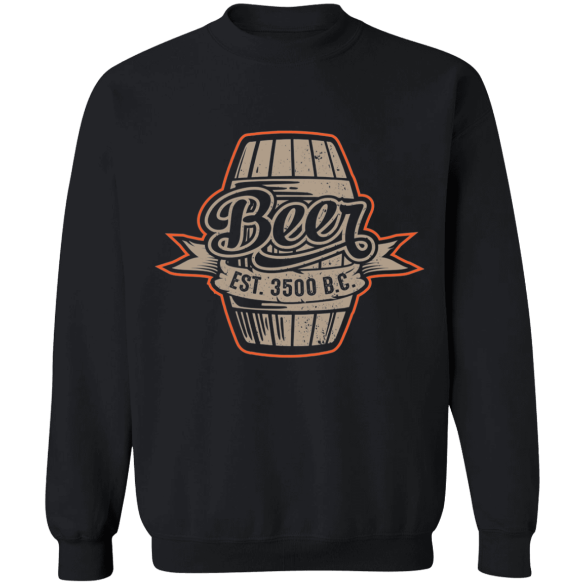 Beer Est. 3500 B.C. Crewneck Sweatshirt