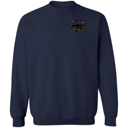 We the People Don't Tread on Me Gadsden Flag Double Sided Crewneck Sweatshirt