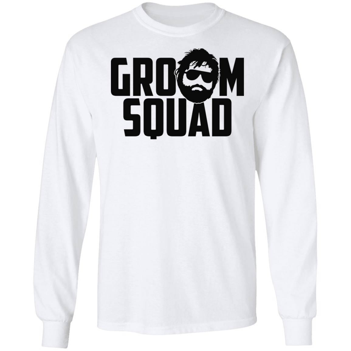 Bachelor Party Wedding Groom Squad Long Sleeve T-Shirt