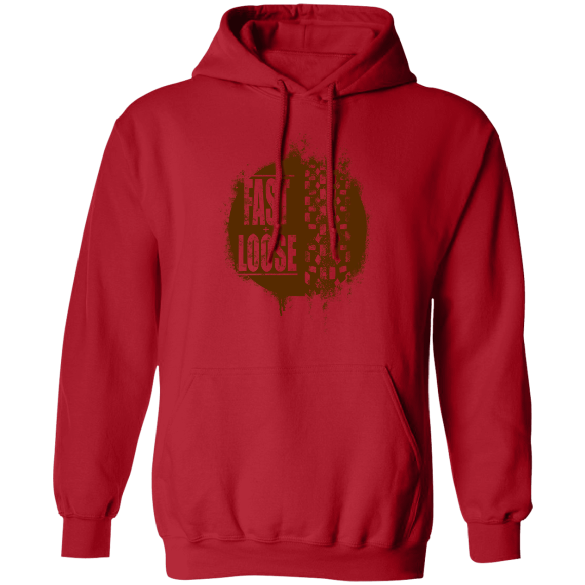 Fast and Loose Mountain Bike Riding Pullover Hoodie