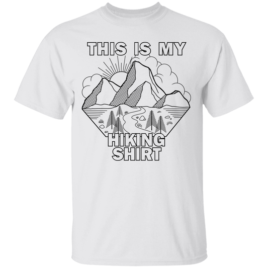 This Is My Hiking Shirt Nature Camping T-Shirt