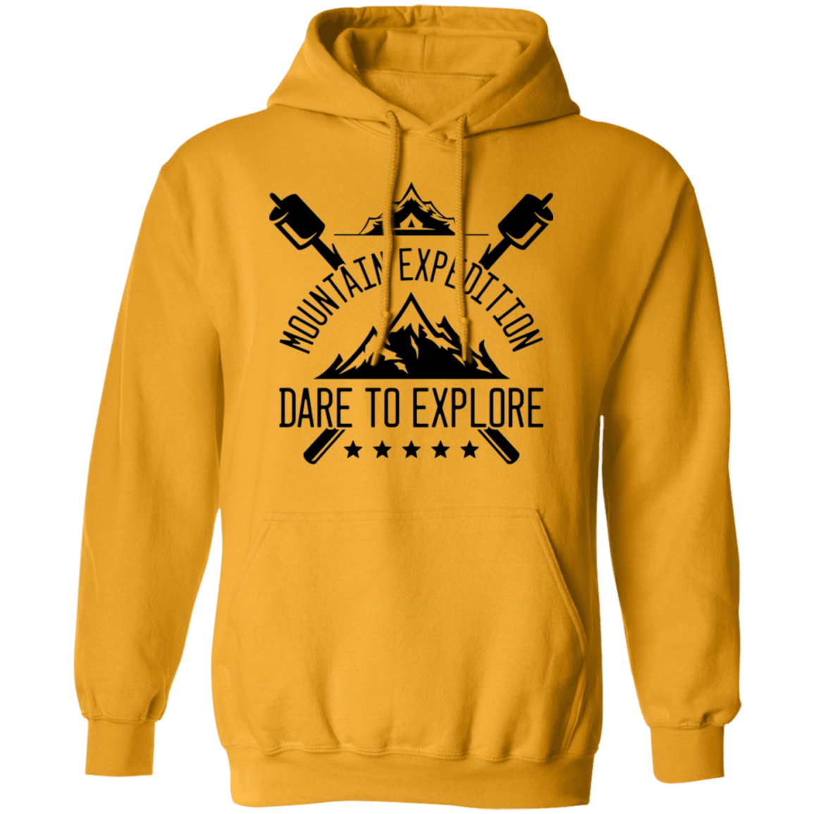 Mountain Expedition Dare to Explore Camping Pullover Hoodie