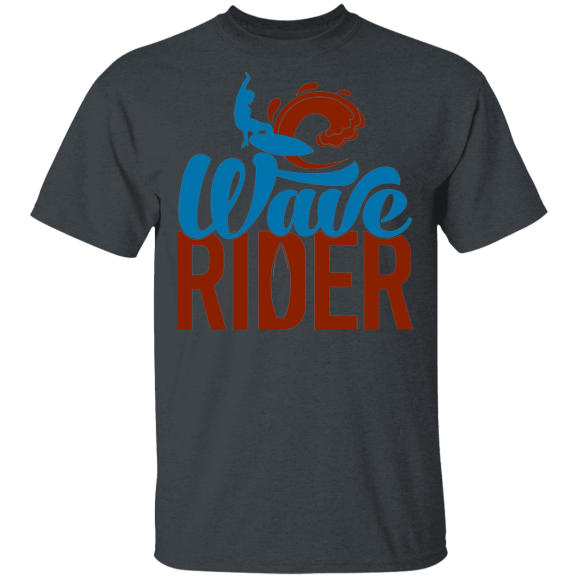 Wave Rider Surfer Surfing Beach T-Shirt