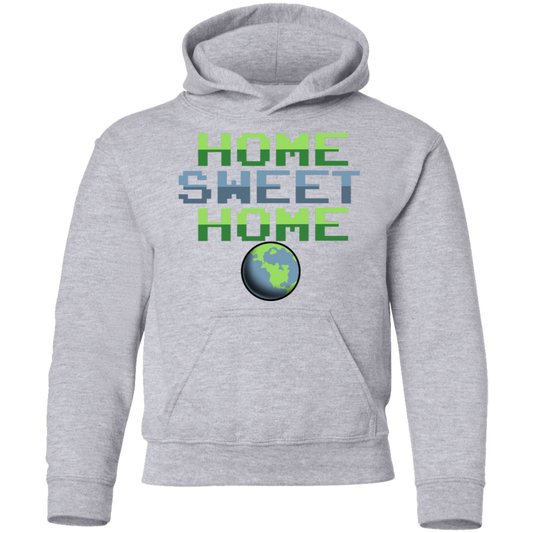 Youth Space Planet Earth Home Sweet Pullover Hoodie