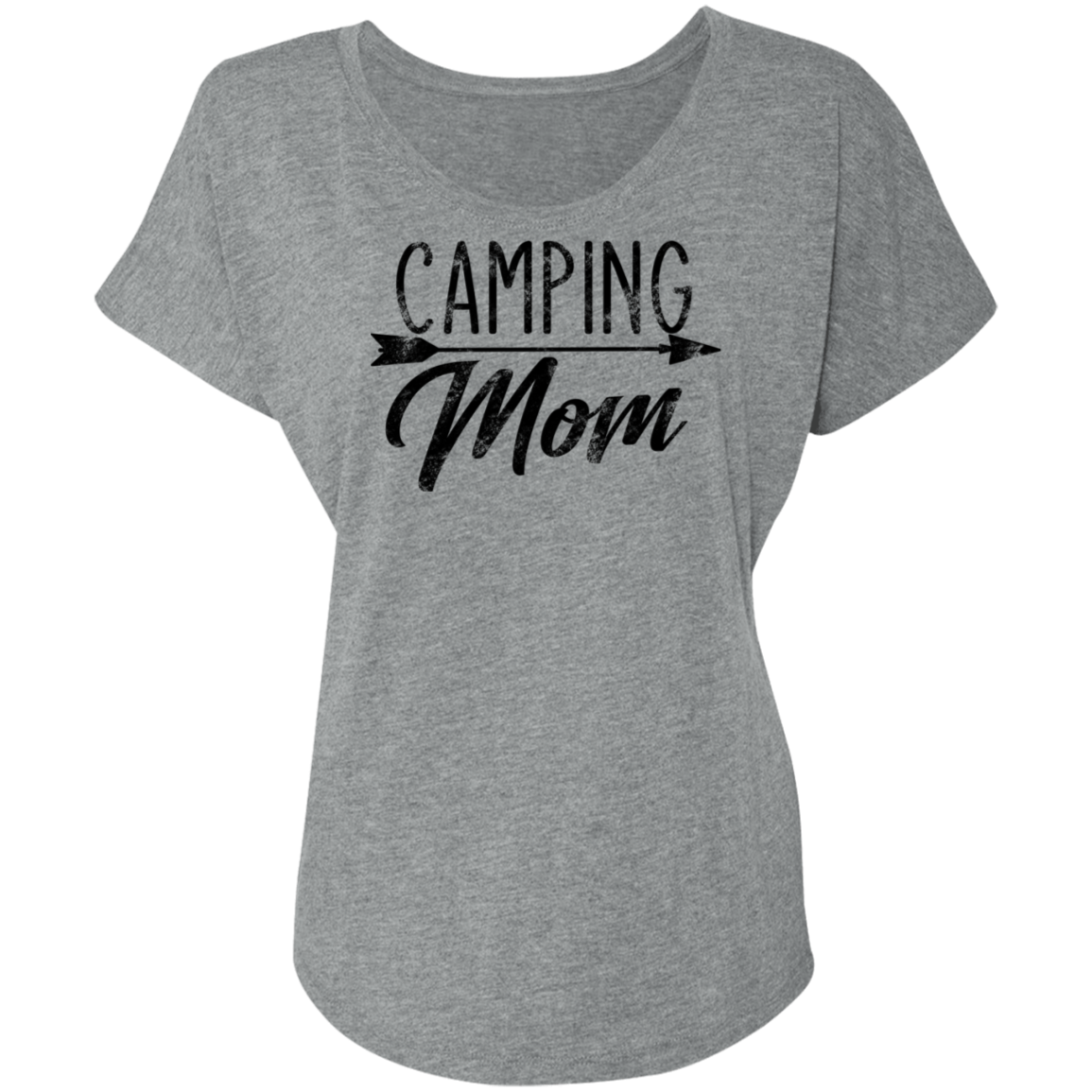 Camping Mom Outdoor Women's Dolman Sleeve