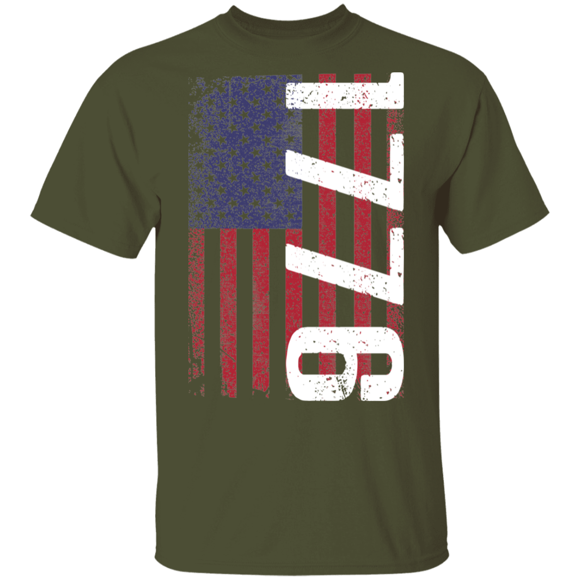 1776 American Flag USA T-Shirt