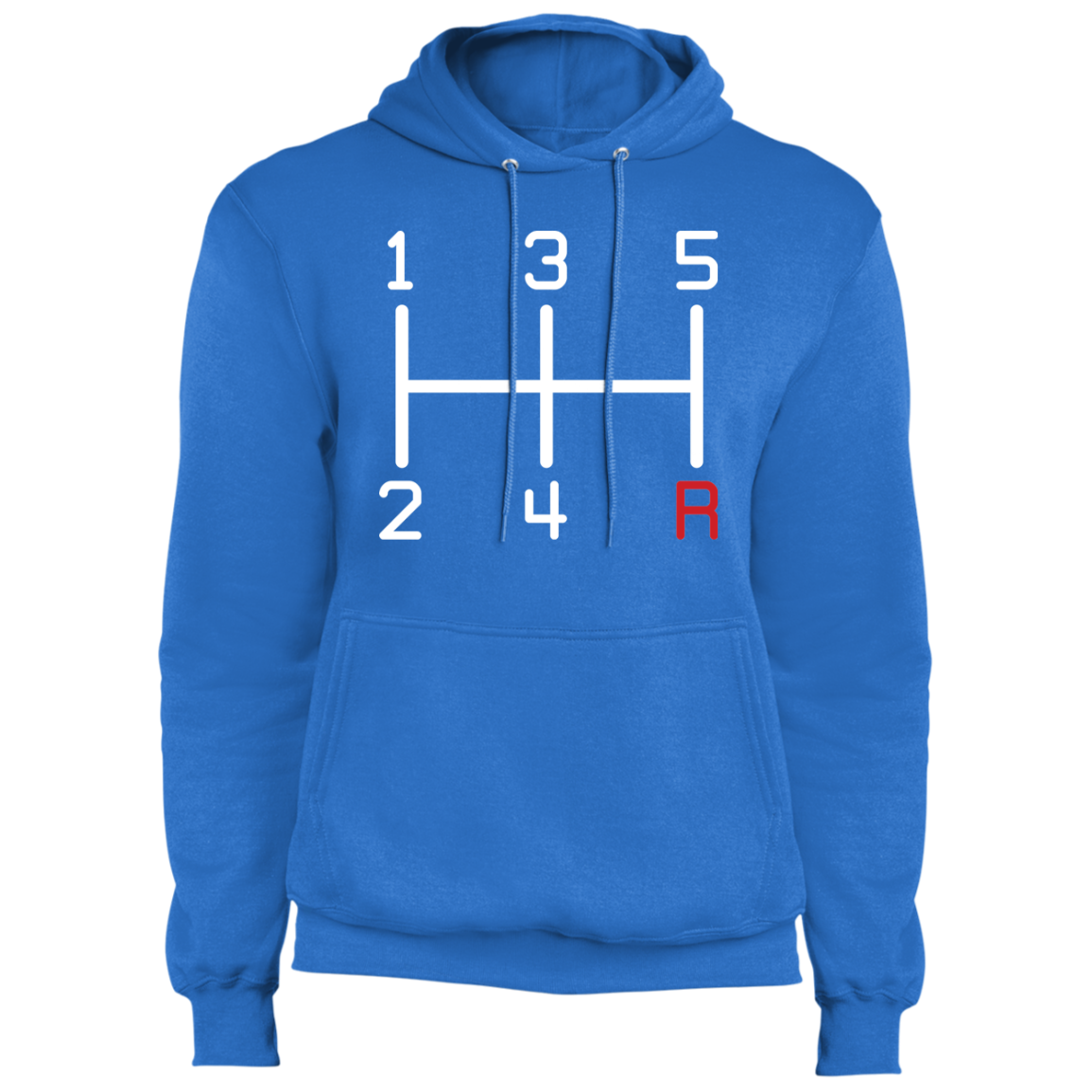 5-Speed Manual Stick Shift Pullover Hoodie
