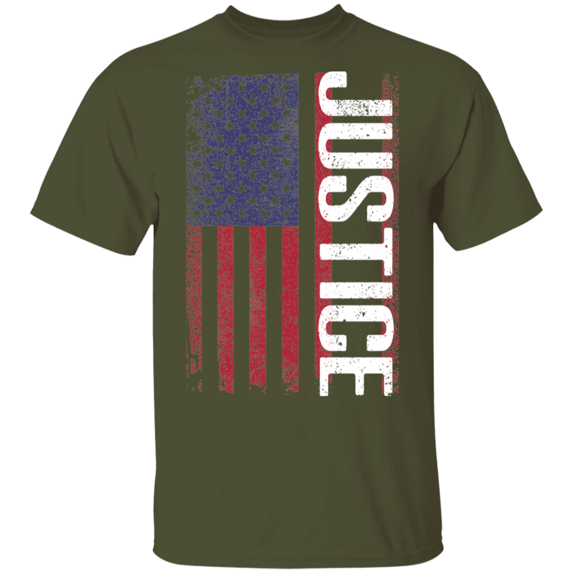 Justice American Flag  T-Shirt