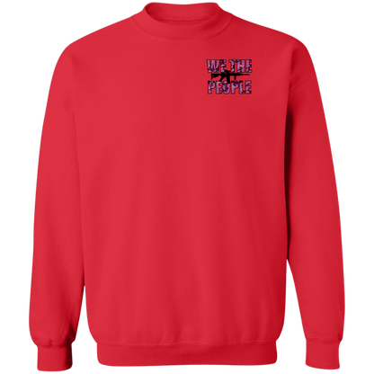 We the People United We Stand Double Sided Crewneck Sweatshirt