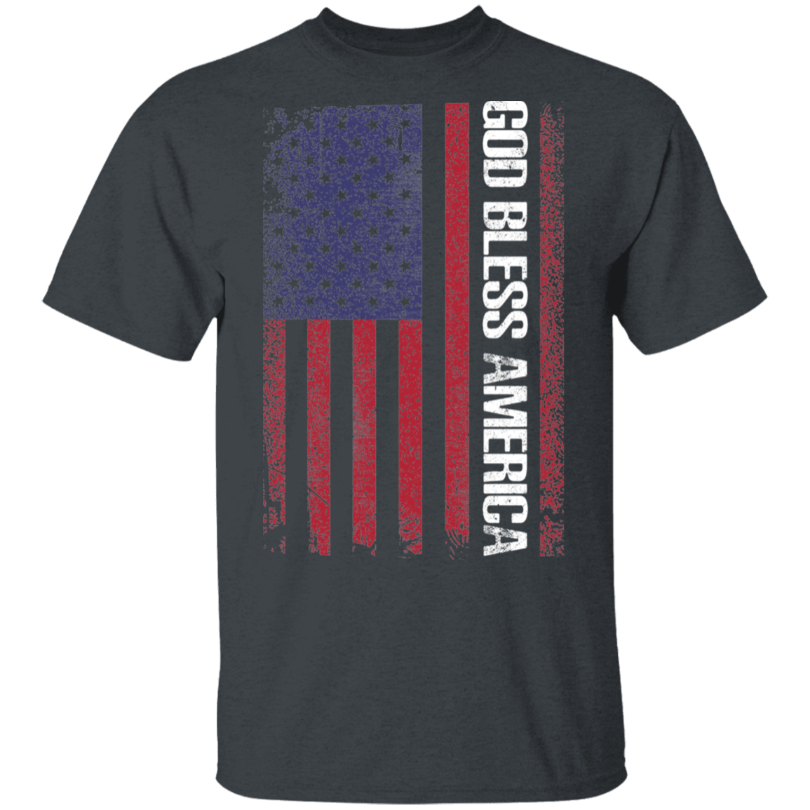 God Bless America American Flag USA T-Shirt