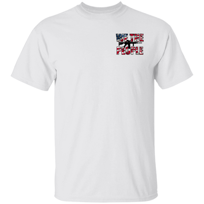 We the People American Bald Eagle 1776 Double Sided T-Shirt