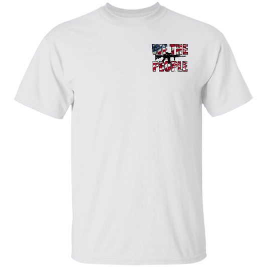 We the People American Bald Eagle 1776 Double Sided T-Shirt