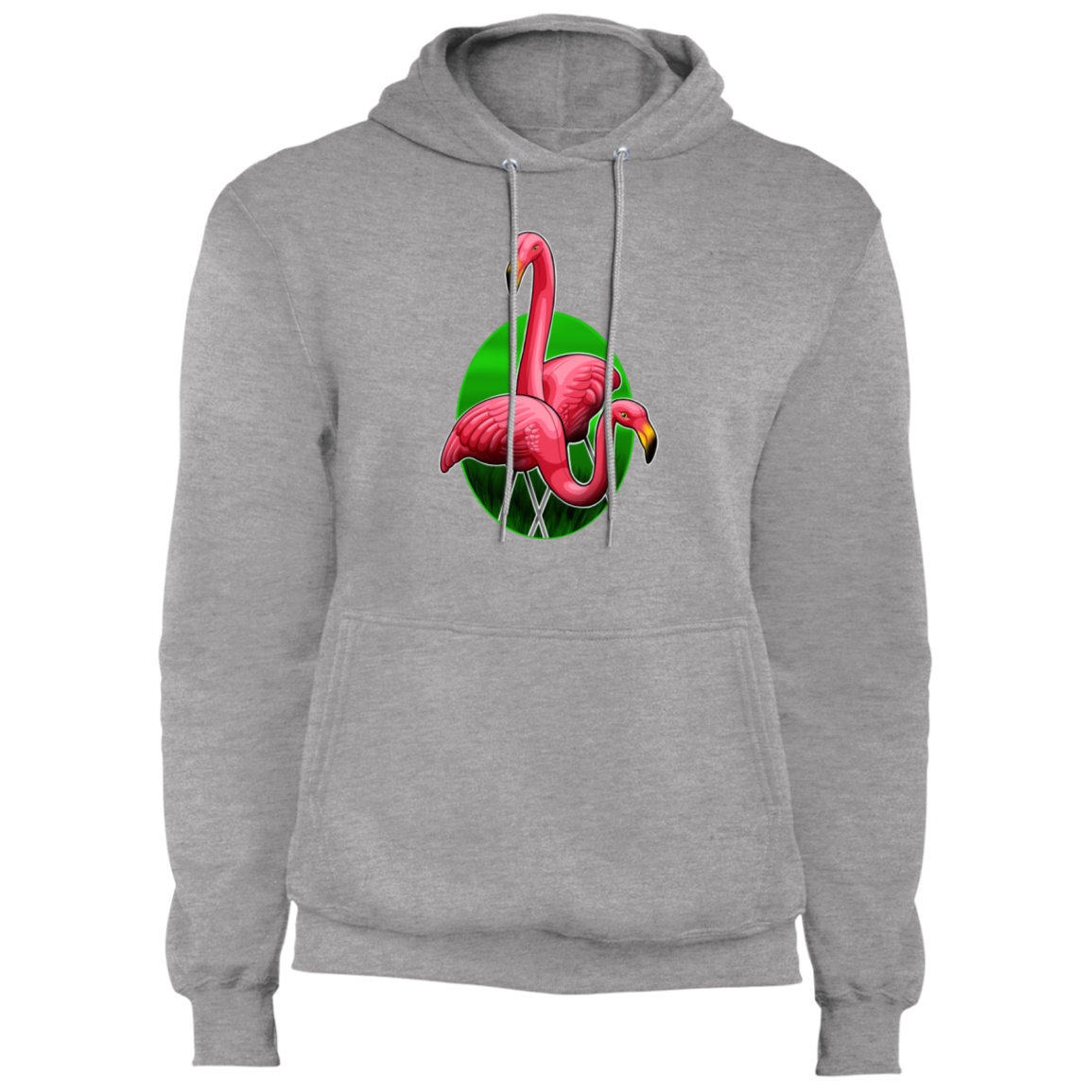 Flamingos Hanging Out Pullover Hoodie