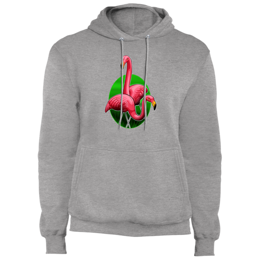 Flamingos Hanging Out Pullover Hoodie