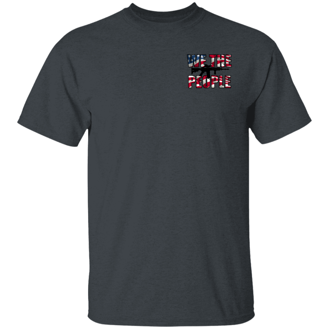 We the People American Bald Eagle 1776 Double Sided T-Shirt