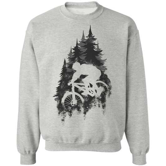 Mountain Biker Outdoors Crewneck Sweatshirt