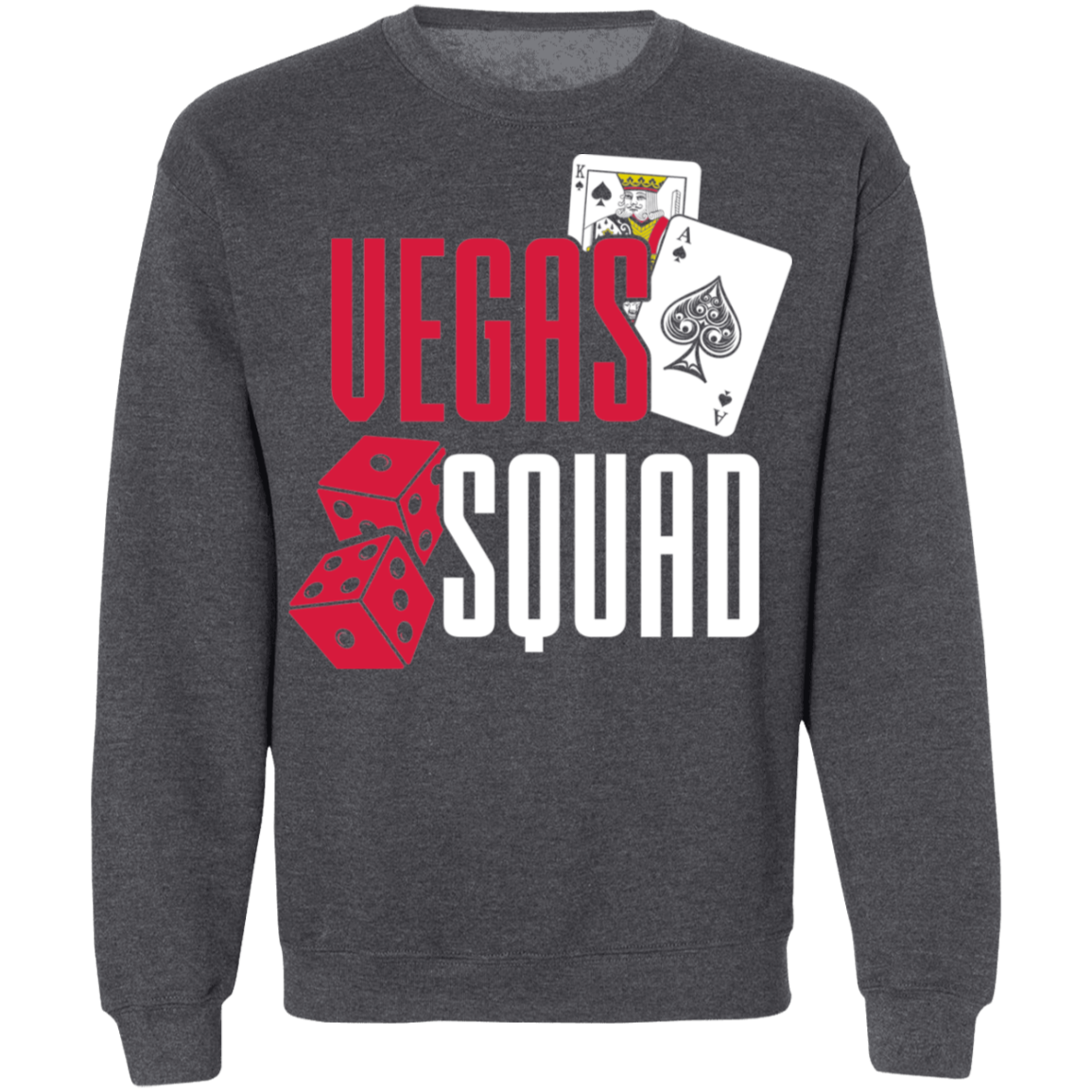 Vegas Squad Bachelor Party Las Vegas Crewneck Sweatshirt