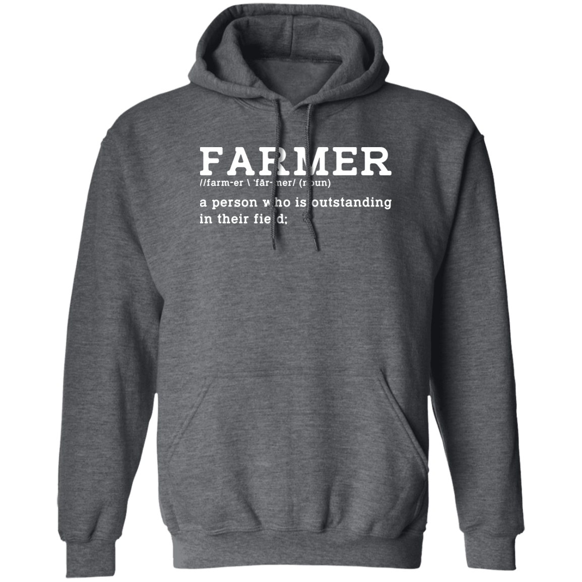 Funny Farmer Definition Hoodie