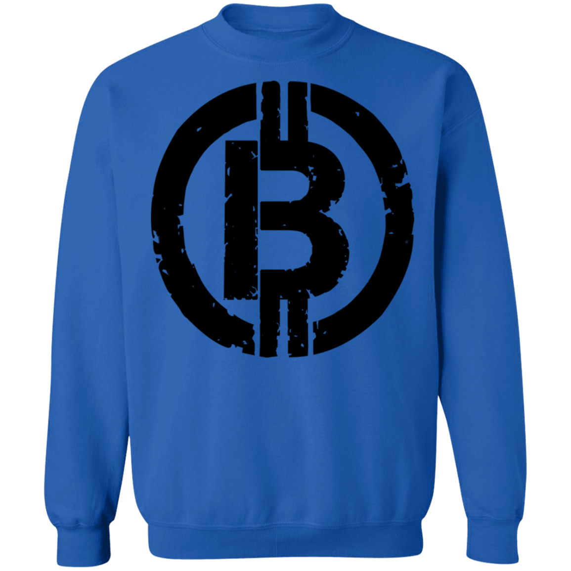 Military Black Bitcoin Hodl Cryptocurrency BTC Crewneck Sweatshirt