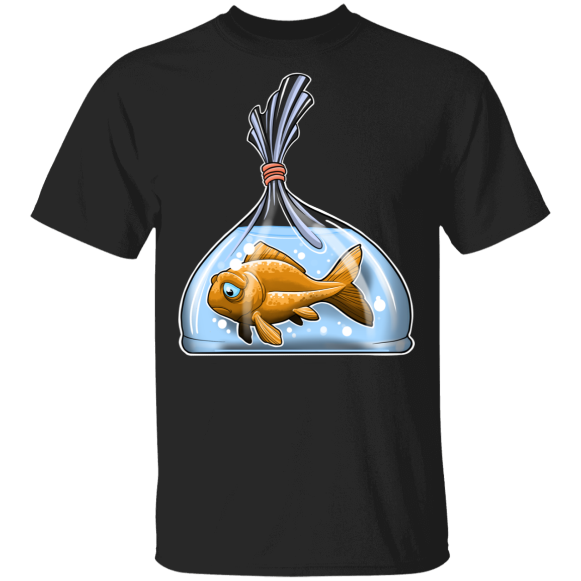 Sad Goldfish in a Bag T-Shirt