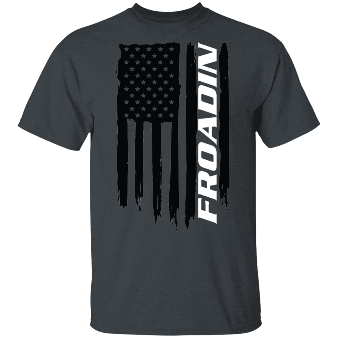 Froadin Off-Road Desert American Flag T-Shirt