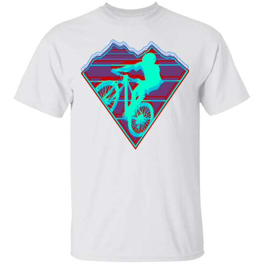 Retro Mountain Biker Youth T-Shirt