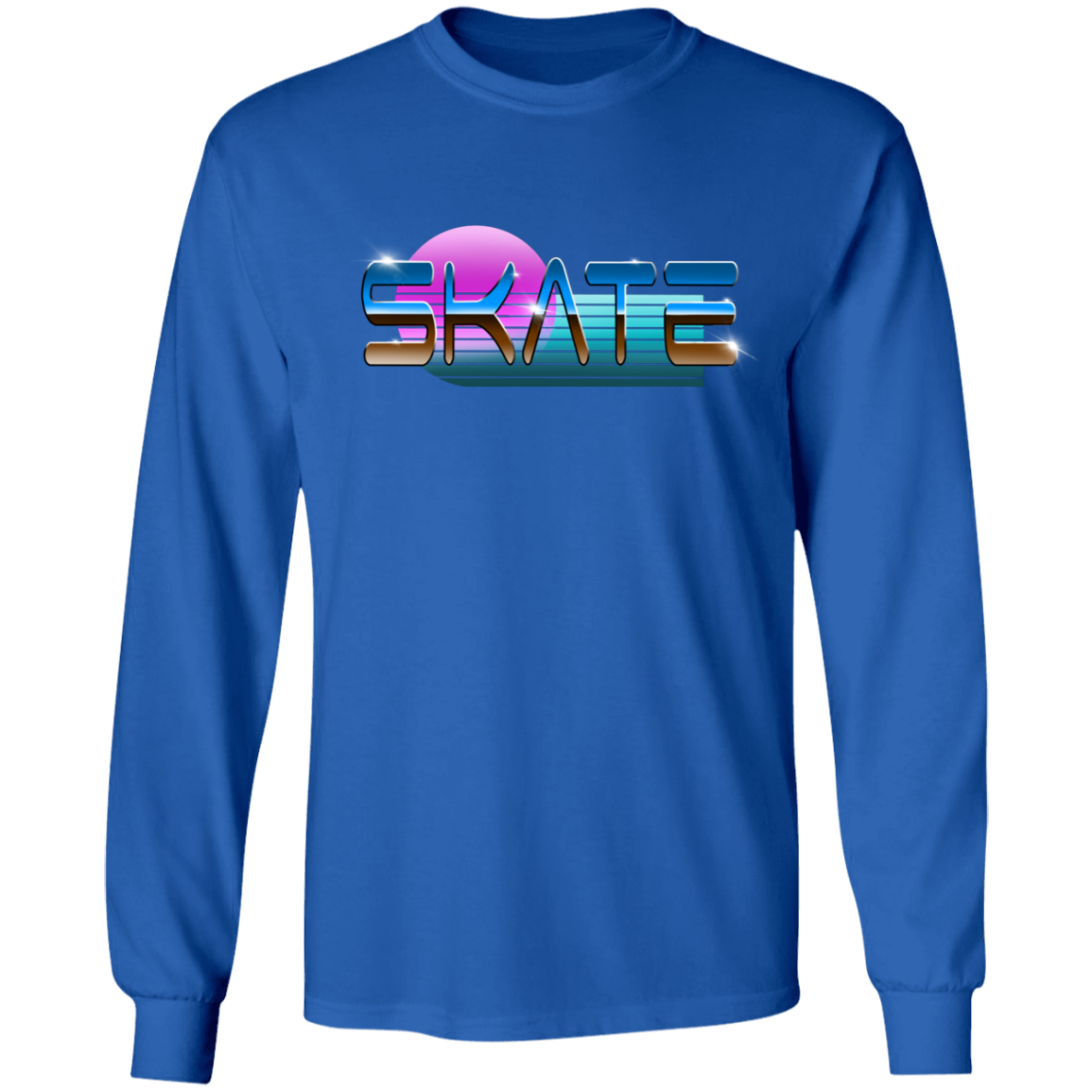 Skate Skating Skateboarding Long Sleeve T-Shirt