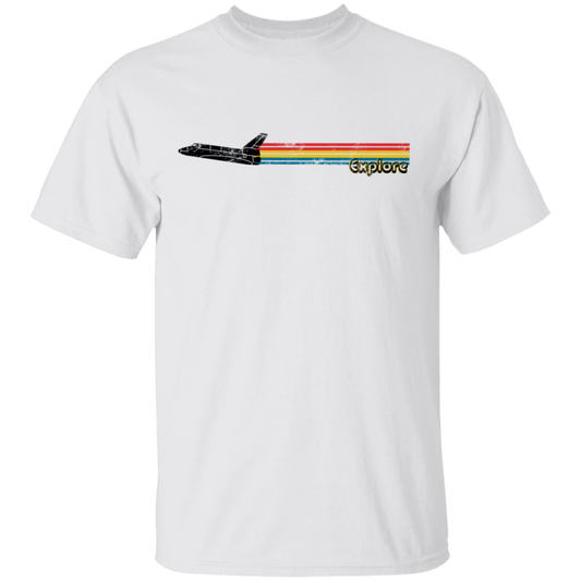Men's Space Rocket Ship Explorer T-Shirt
