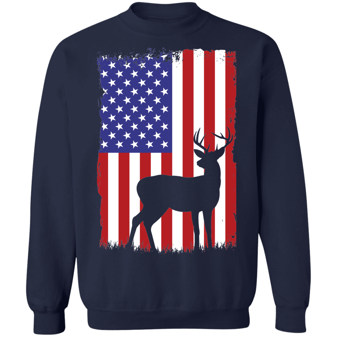 Hunting American Flag Sweatshirt