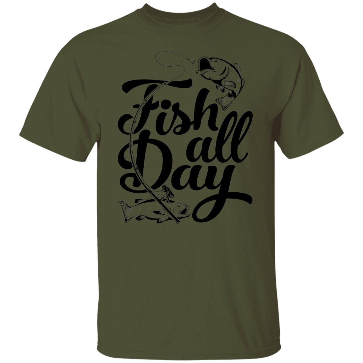 Fish All Day Fishing T-Shirt