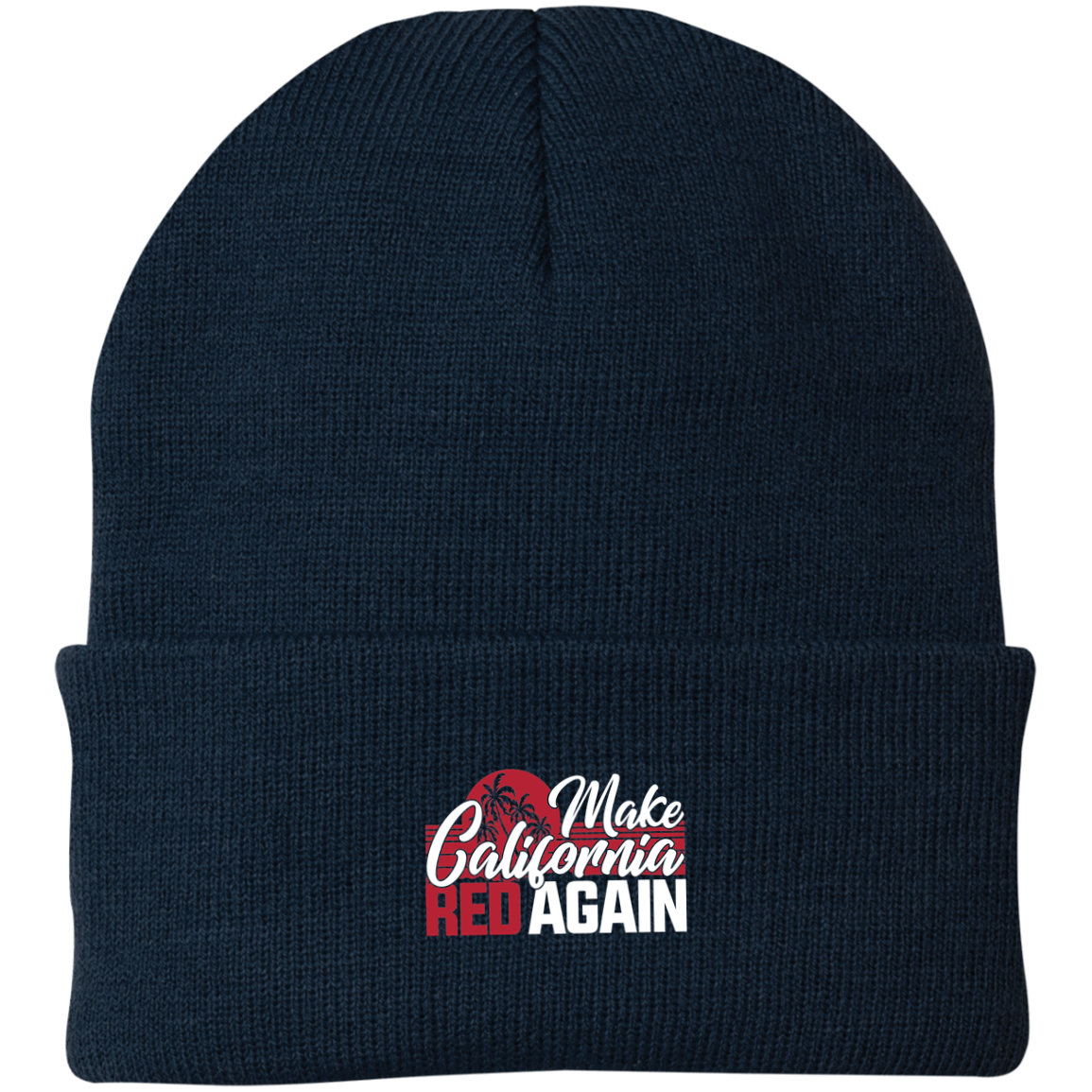 Make California Red Again Republican Beanie Cap