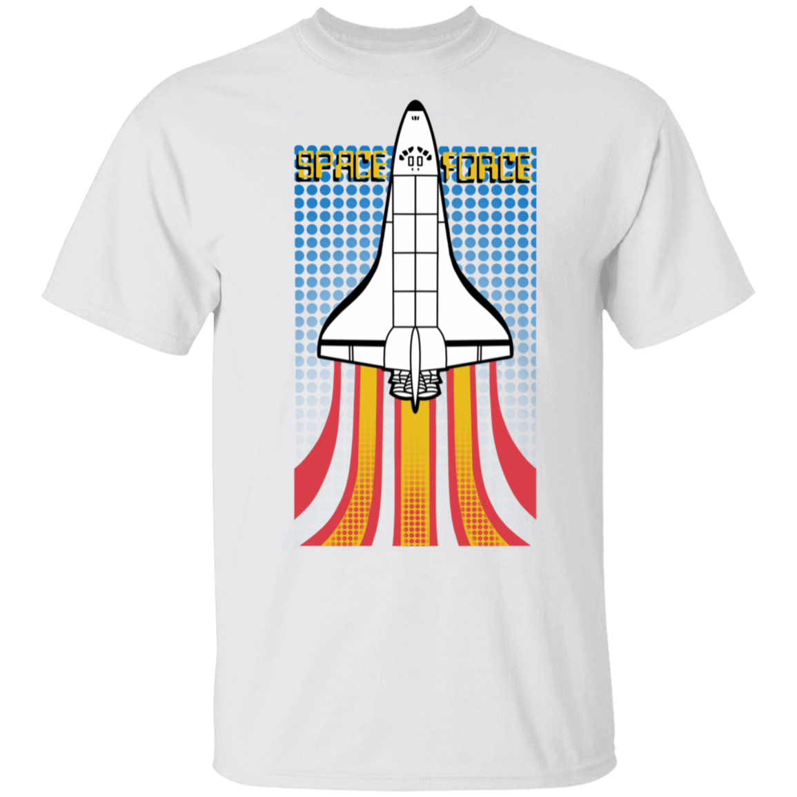 Men's Space Force Retro 80s T-Shirt