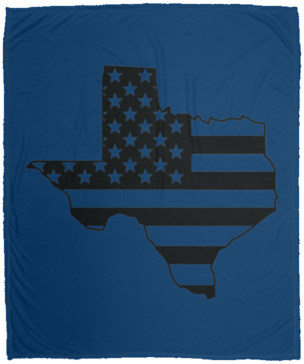 Texas American Flag State Fleece Blanket - 50x60