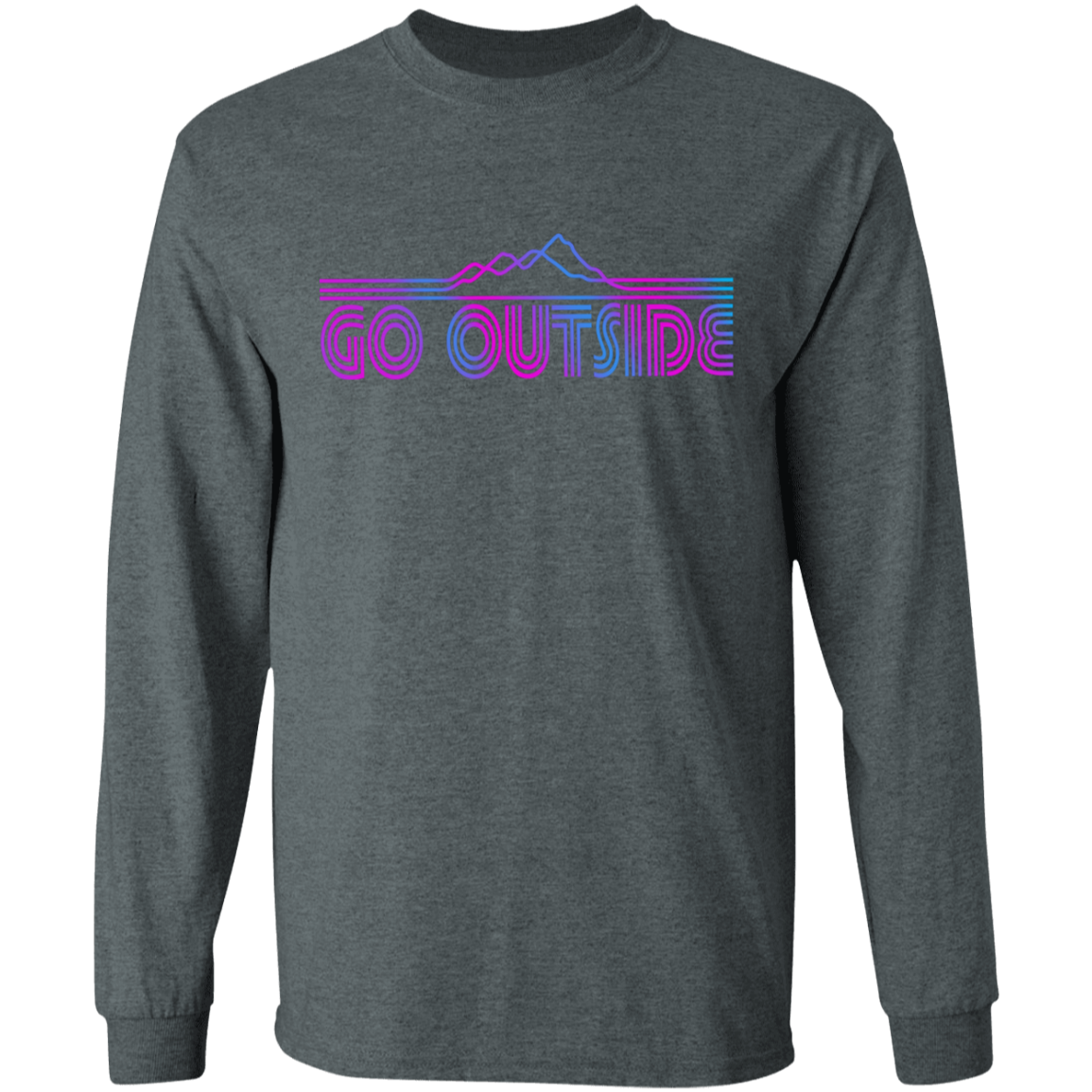 Go Outside Camping Nature Long Sleeve T-Shirt