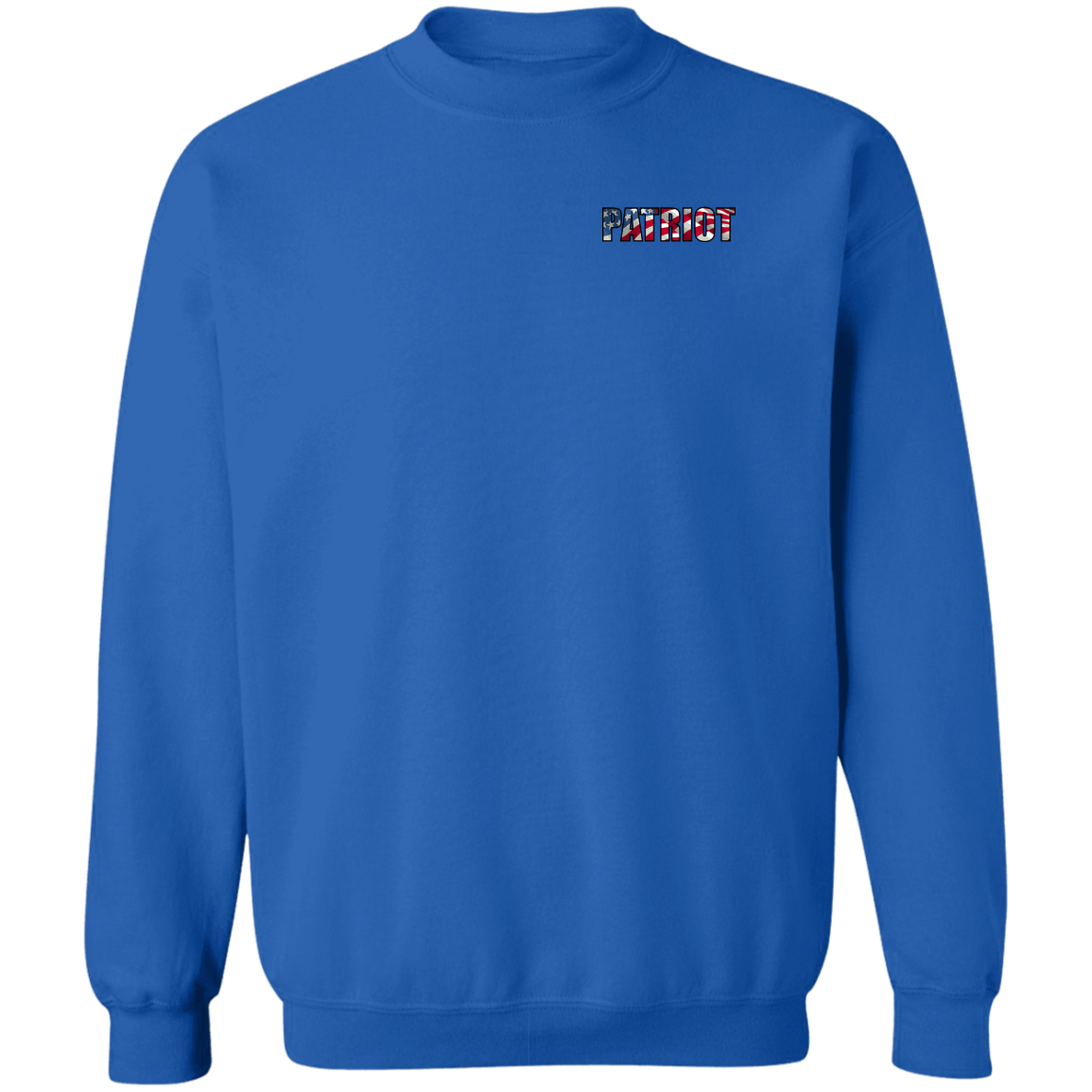 Patriot 1776 American Bald Eagle Double Sided Crewneck Sweatshirt