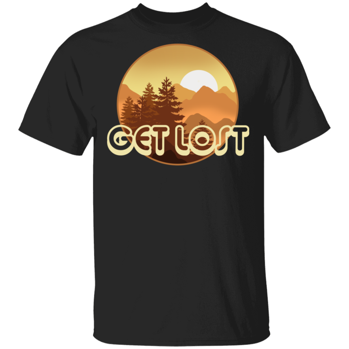 Get Lost in Nature Camping T-Shirt