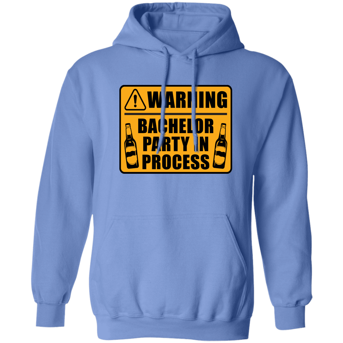 Funny Warning Bachelor Party In Process Hoodie